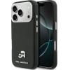 Karl Lagerfeld Case Karl & Choupette Head Pins Saffiano Magsafe For Iphone 17 Pro Black - (KLHMP17L6PFKCLK)