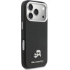 Karl Lagerfeld Case Karl & Choupette Head Pins Saffiano Magsafe For Iphone 17 Pro Max Black - (KLHMP17X6PFKCLK)