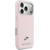 Karl Lagerfeld Case Karl & Choupette Head Pins Saffiano Magsafe For Iphone 17 Pro Pink - (KLHMP17L6PFKCLP)