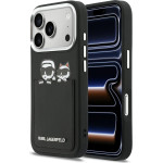 Karl Lagerfeld Case Karl & Choupette Print & Pocket For Iphone 17 Pro Black - (KLHCP17L6PCSPKCK)