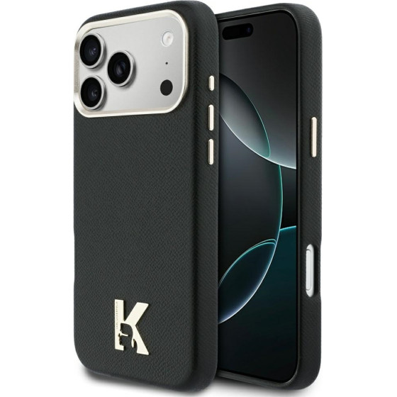 Karl Lagerfeld Case Karl Head Logo Magsafe For Iphone 17 Pro Max Black - (KLHMP17X5PGFKHGK)