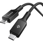 Spigen EB10015CC Essential TYPE-C Cable 100W 150CM Black - (ACA10421)