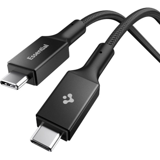 Spigen EB10015CC Essential TYPE-C Cable 100W 150CM Black - (ACA10421)