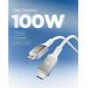 Spigen EB10015CC Essential TYPE-C Cable 100W 150CM White - (ACA10420)