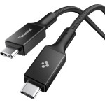 Spigen EB24015CC Essential TYPE-C Cable 240W 150CM Black - (ACA10423)