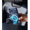 Spigen EV15MAq Essential Magnetic Magsafe Vent Car Mount Wireless Charger 15W Qi2 Black - (ACP10513)