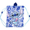 Disney Stitch - Drawstring Backpack/School Bag (30 x 25 cm) - (75054)