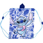 Disney Stitch - Drawstring Backpack/School Bag (30 x 25 cm) - (75054)