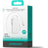 Joyroom JR-PR2L 10000mAh 35W Power Bank With Built-In Retractable USB-C Cable And Lightning Lanyard Cable - White - (JR-PR2L white)