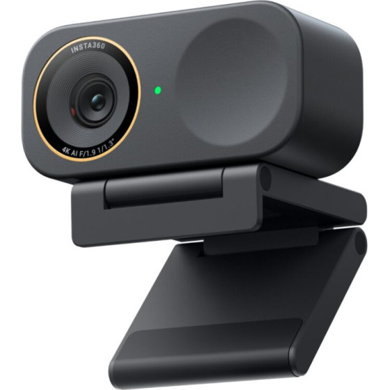Insta360 Link 2C Pro Black - 4K, HDR, Ai Noise Canceling, Ai Track-Frame, Dual Mic Webcam - (CINSABPB/LINK2CPRO01)