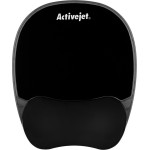 Activejet Black Gel Mouse Pad - (Acj Podkladka Zelowa czarna)