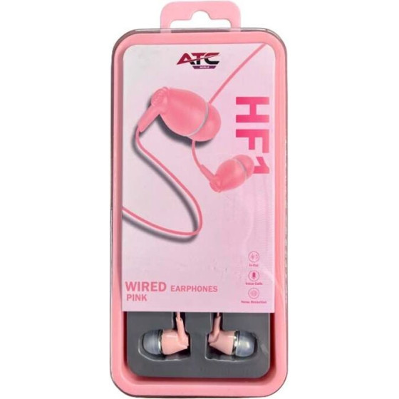 ATC-HFr1 ��������� ��������� Handsfree 3,5mm ��� - (ATC-HFr1 Pink)