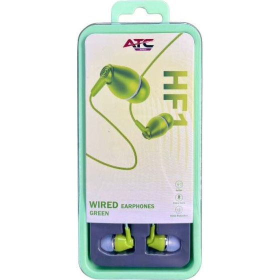 ATC-HFr1 ��������� ��������� Handsfree 3.5mm ������� - (ATC-HFr1 Green)