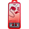 TC-HFr1 ��������� ��������� Handsfree 3,5mm ������� - (ATC-HFr1 Red)