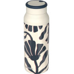 Quokka Echo - 690 Ml Stainless Steel Bottle With Silicone Handle (Abstract Leaves) - (40391)