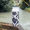 Quokka Echo - 690 Ml Stainless Steel Bottle With Silicone Handle (Abstract Leaves) - (40391)