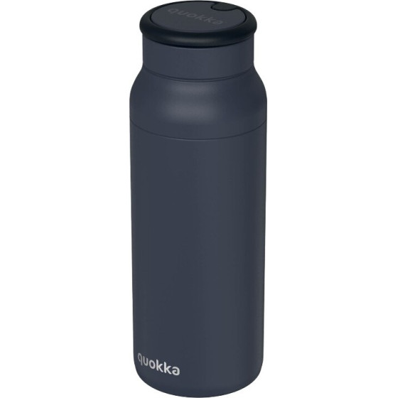 Quokka Echo - 690 Ml Stainless Steel Bottle With Silicone Handle (Black) - (40393)