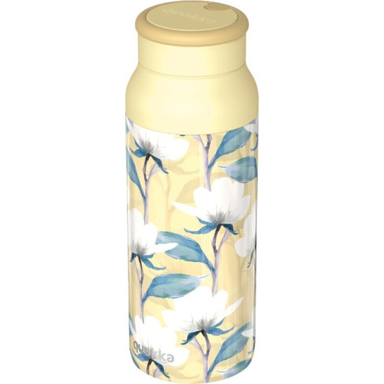 Quokka Echo - 690 Ml Stainless Steel Bottle With Silicone Handle (Magnolia) - (40392)