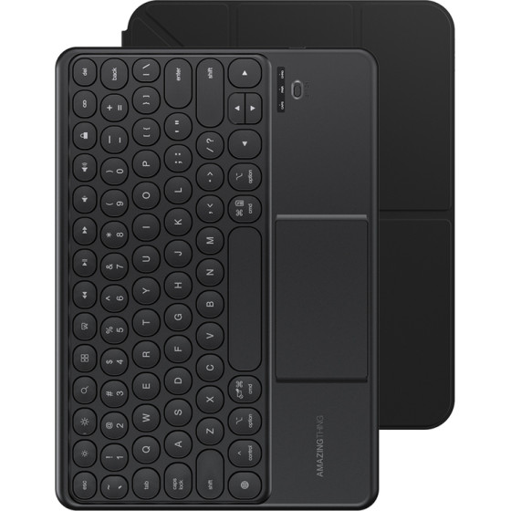 AmazingThing Minimal Case Keylite Combo Keyboard Case For Ipad Air M3 11 - Black - (ENIPADAIR1125MINKEYBK)