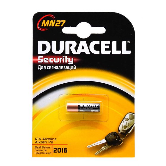 �������� �������� SECURITY DURACELL 12V SIZE MN27 ���. 1