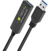 Techly ICUR30100G - ������� ��������� Usb 3.2 SuperSpeed+ Active, �������� ������� 10 ������