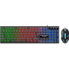 Alcatroz Rgb Waterproof Gaming Keyboard And Mouse X-Craft XC1000 Black - (XC1000-B)