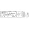 Alcatroz Silent Wireless 2.4G Keyboard & Mouse 1600DPi White - (X-AIR3300-W)