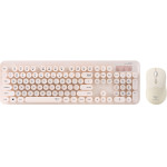 Alcatroz Wireless Mouse And Keyboard Jellybean A5000 Latte - (JBA5000-LA)