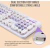 Alcatroz Wireless Mouse And Keyboard Jellybean A5000 Lilac - (JBA5000-LC)