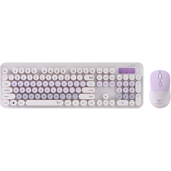 Alcatroz Wireless Mouse And Keyboard Jellybean A5000 Lilac - (JBA5000-LC)