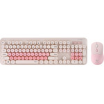 Alcatroz Wireless Mouse And Keyboard Jellybean A5000 Macaron - (JBA5000-MA)