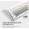 Alcatroz Wireless Mouse And Keyboard Jellybean A5000 Mist - (JBA5000-MI)