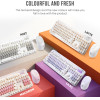 Alcatroz Wireless Mouse And Keyboard Jellybean A5000 Mist - (JBA5000-MI)