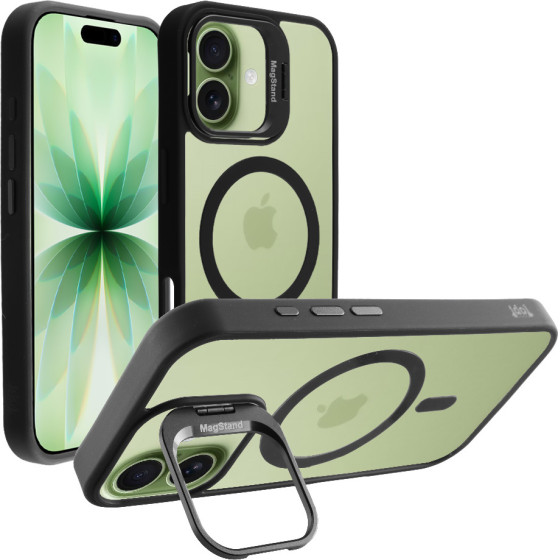 Idol 1991 ���� Iphone 17 6.3'' Magstand Clear Tpu Magsafe Camera Guard BLACK