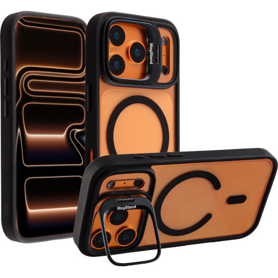 Idol 1991 ���� Iphone 17 Pro 6.3'' Magstand Clear Tpu Magsafe Camera Guard BLACK