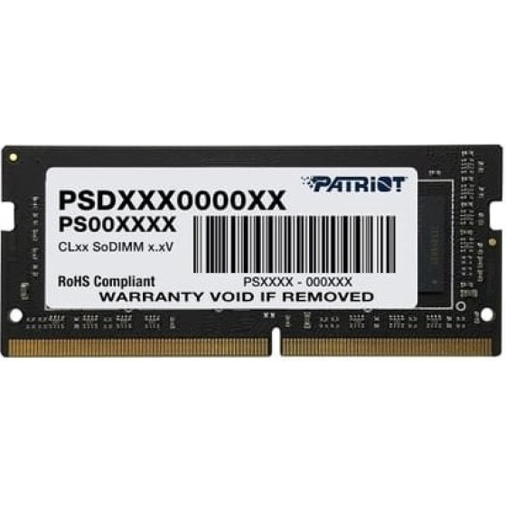 Patriot SO-Dimm DDR4 8GB 3200MHz 512Mx8 - (PSD48G320082S)