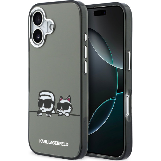 Karl Lagerfeld Iml K&Ch Heads Logo Magsafe Case For Iphone Iphone 17 Black - (KLHMP17S6HPKACK)