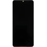 Samsung Lcd Display + Touch Unit + Front Cover A075 Galaxy A07 Black (Service Pack) - (GH81-28044A)