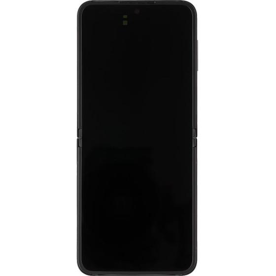 Samsung Lcd Display + Touch Unit + Front Cover F761 Galaxy Z Flip 7 Fe 5G Black (Service Pack) - (GH82-37734A)
