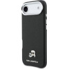 Karl Lagerfeld Case Karl & Choupette Head Pins Saffiano Magsafe For Iphone Air Black - (KLHMP17M6PFKCLK)