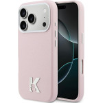 Karl Lagerfeld Case Karl Head Logo Magsafe For Iphone 17 Pro Max Pink - (KLHMP17X5PGFKHGP)