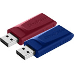 Verbatim Pendrive Slider 32GB 2sZt red/Navy Blue - (49327)
