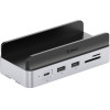 Orico Minidock 10-in-1 Docking Station With Ssd Hard Drive Bay - Silver -VS10-SV-Ep - (ORICO-VS10-SV-EP)