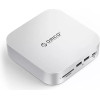 Orico Minilink 9-in-1 Docking Station With Hard Drive Bay - Silver -M48PR-SV-Bp - (ORICO-M48PR-SV-BP)