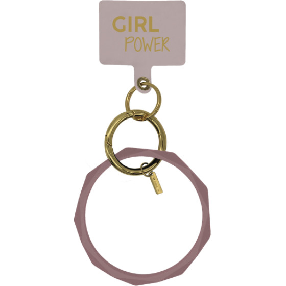 SBS Case Me Wrist Lanyard Bracelet Diamong For Smartphones Light Pink - (CMBRACDIAMP)