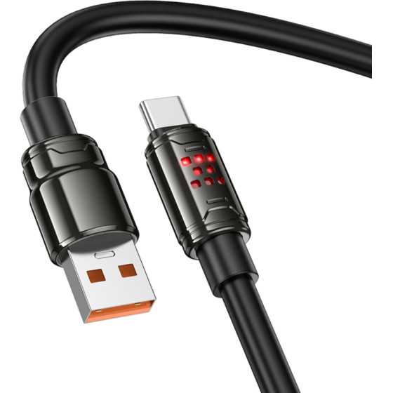 Hoco ������� USB-A �� USB-C Fast Charging 5A ����� 1.2m - (U143 Joy)