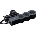 Legrand Surgearrest 3 Outlets 1.5m Cable Black - (694419)