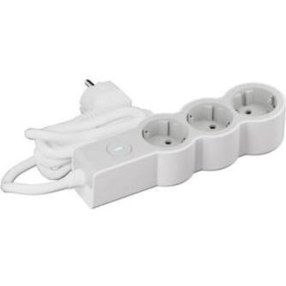 Legrand Surgearrest 3 Outlets 1.5m Cable White/Grey - (694418)
