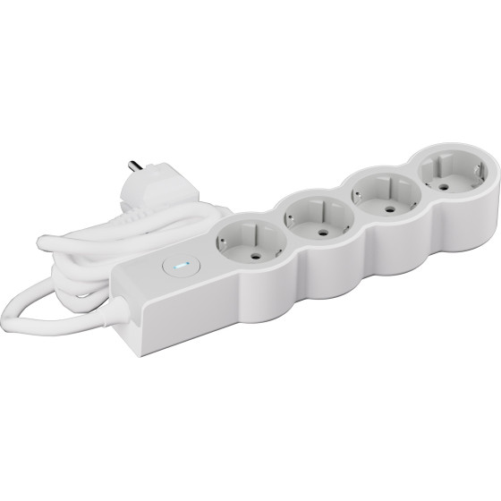 Legrand Surgearrest 4 Outlets 1.5m Cable White/Grey - (694420)