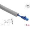 DeLock ������ �������� �� �����������, �������� PVC, 30x10mm, 2m, ���� - (20766)